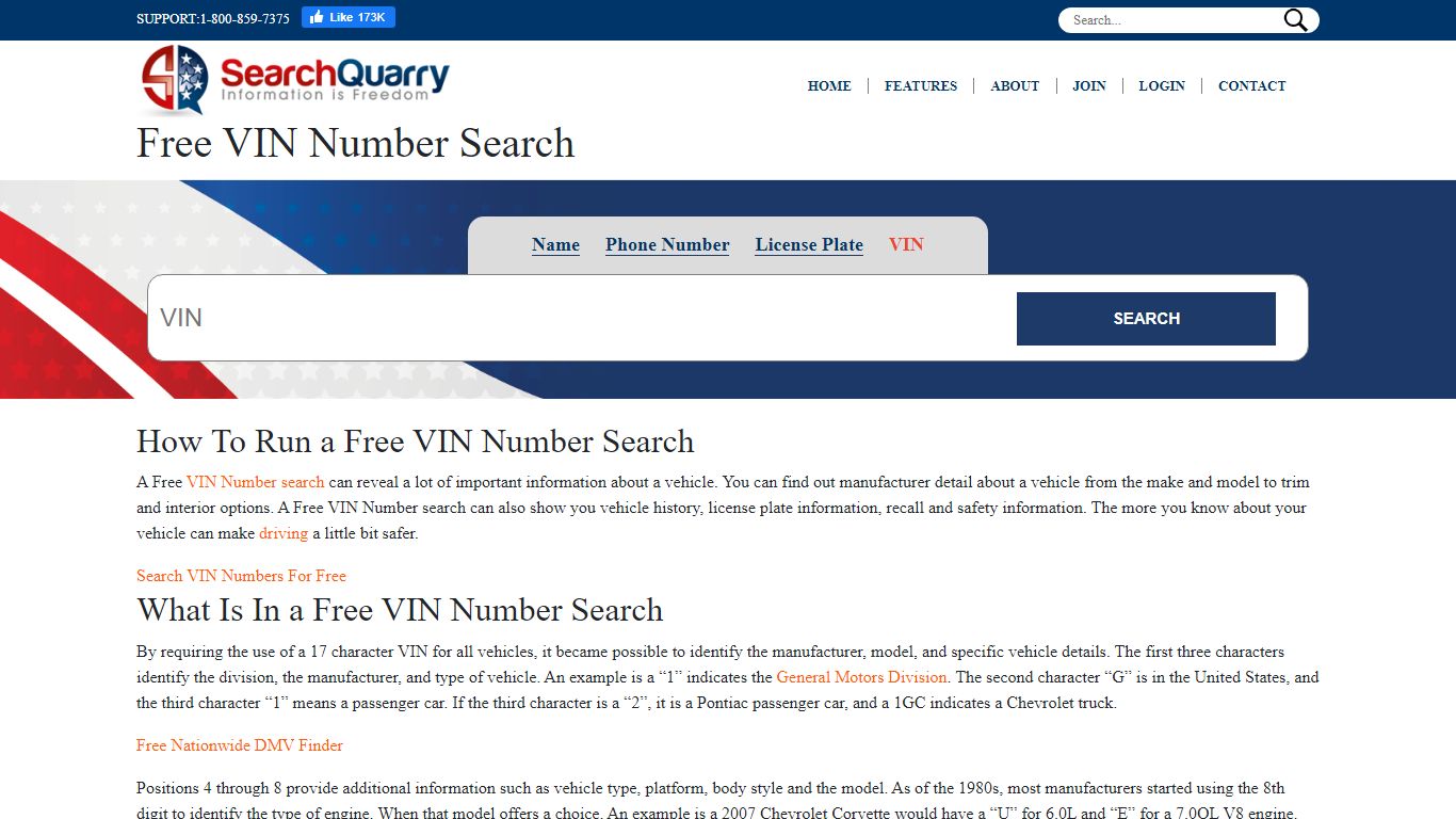 Free VIN Number Search | Must Know Facts About Your VIN - SearchQuarry